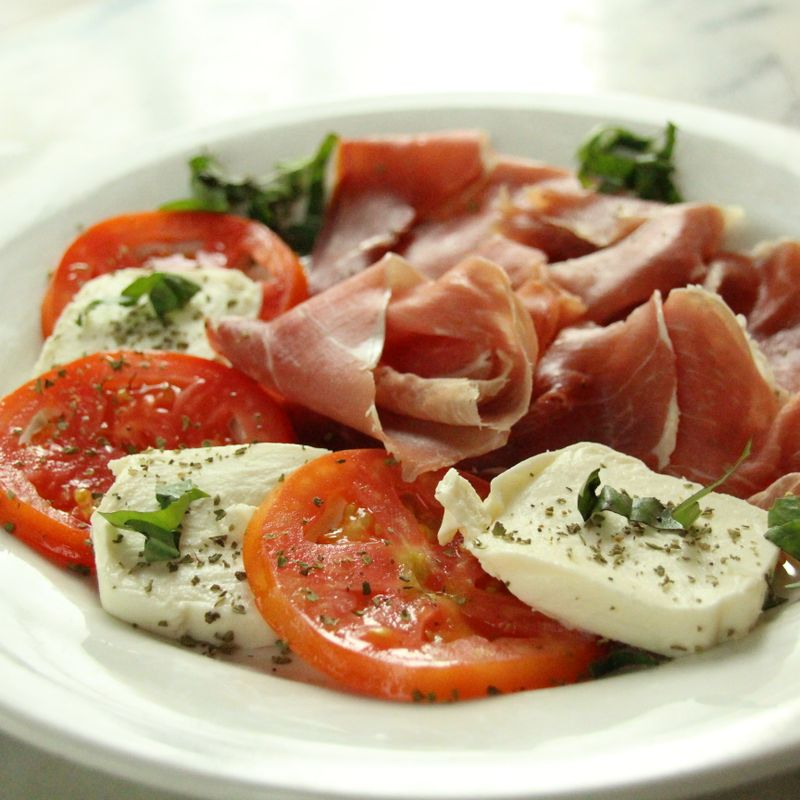 Provençal Melon Salad with Prosciutto and Basil