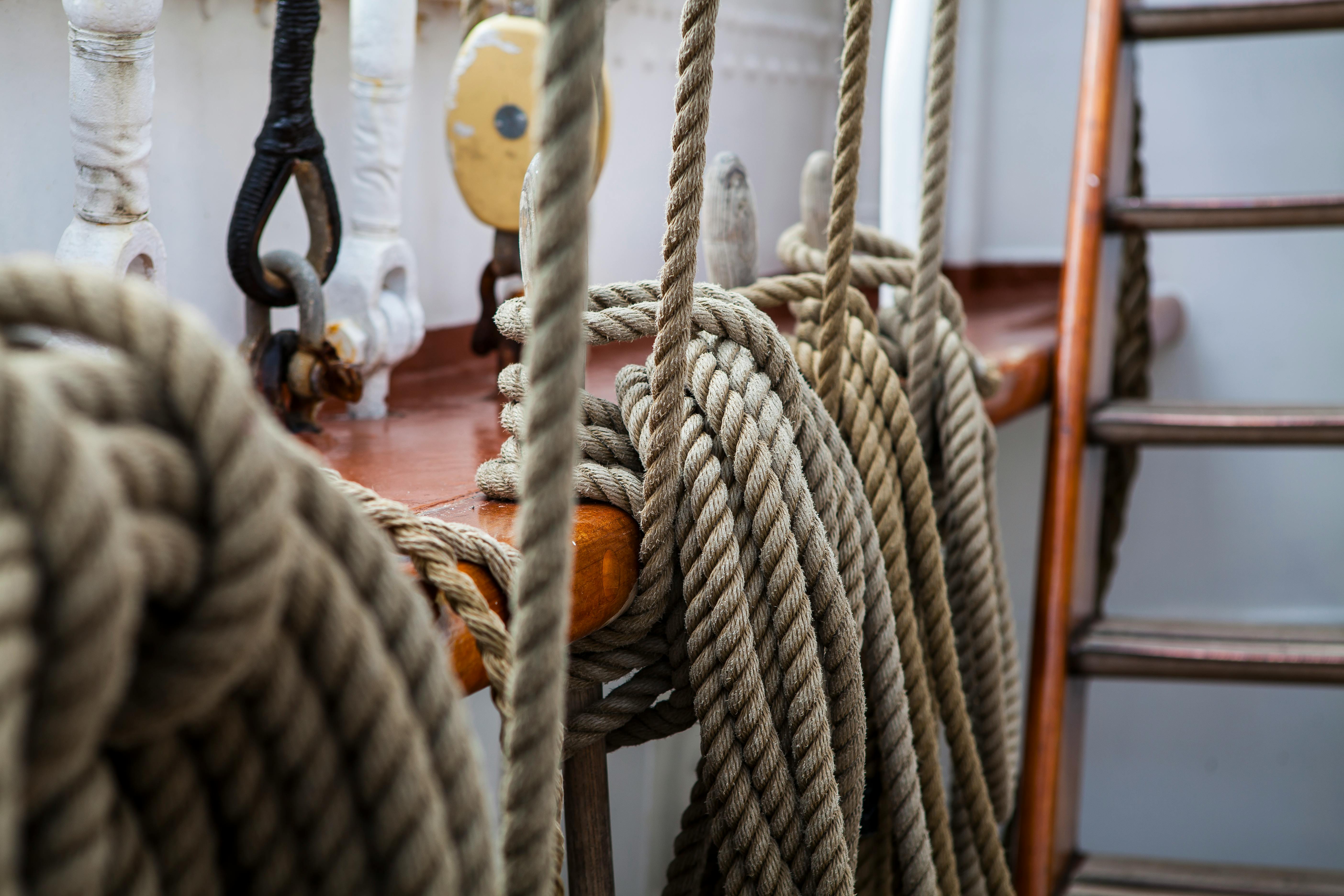 HD wallpaper gray rope knot cable tied Knot nautical Vessel strength   Wallpaper Flare