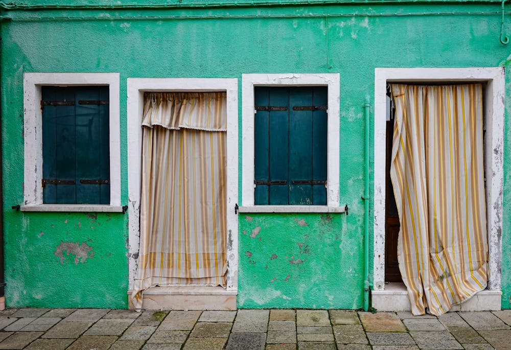 Batik Patchwork Curtains