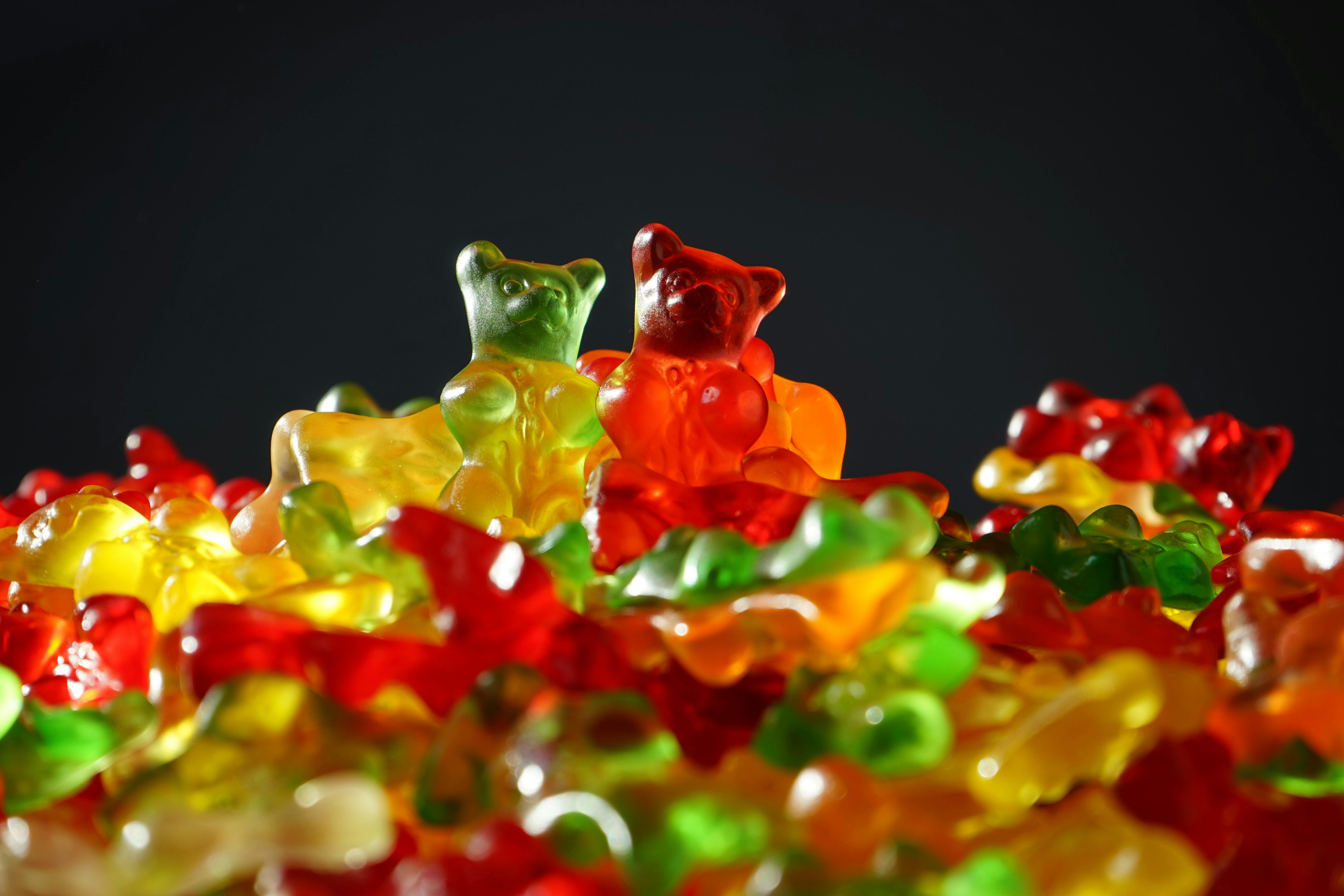 bears bright candies color