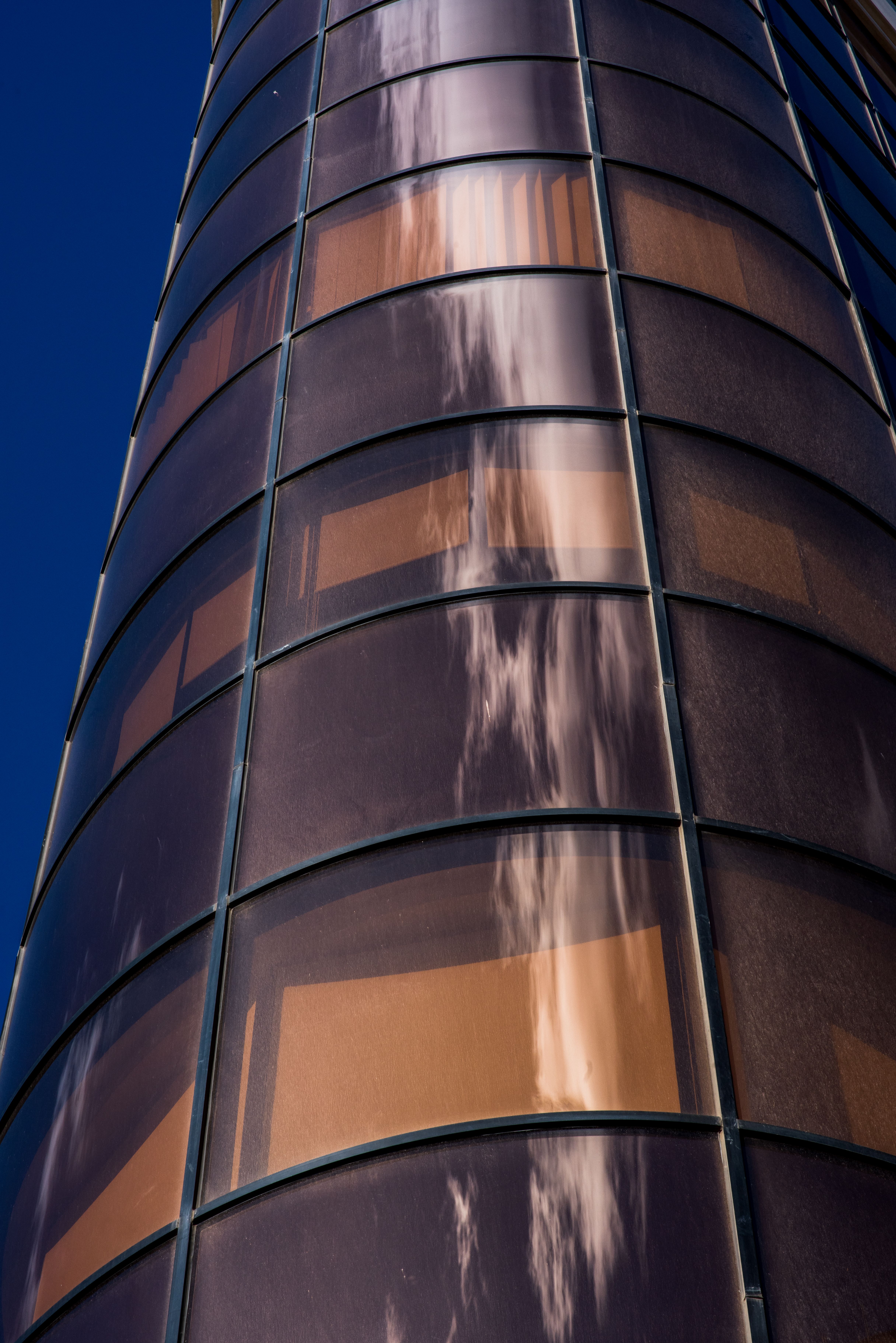Modern Glass Building with Reflections · Free Stock Photo