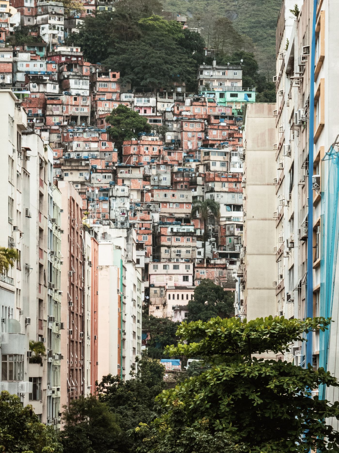 Rio de Janeiro hillside neighborhood