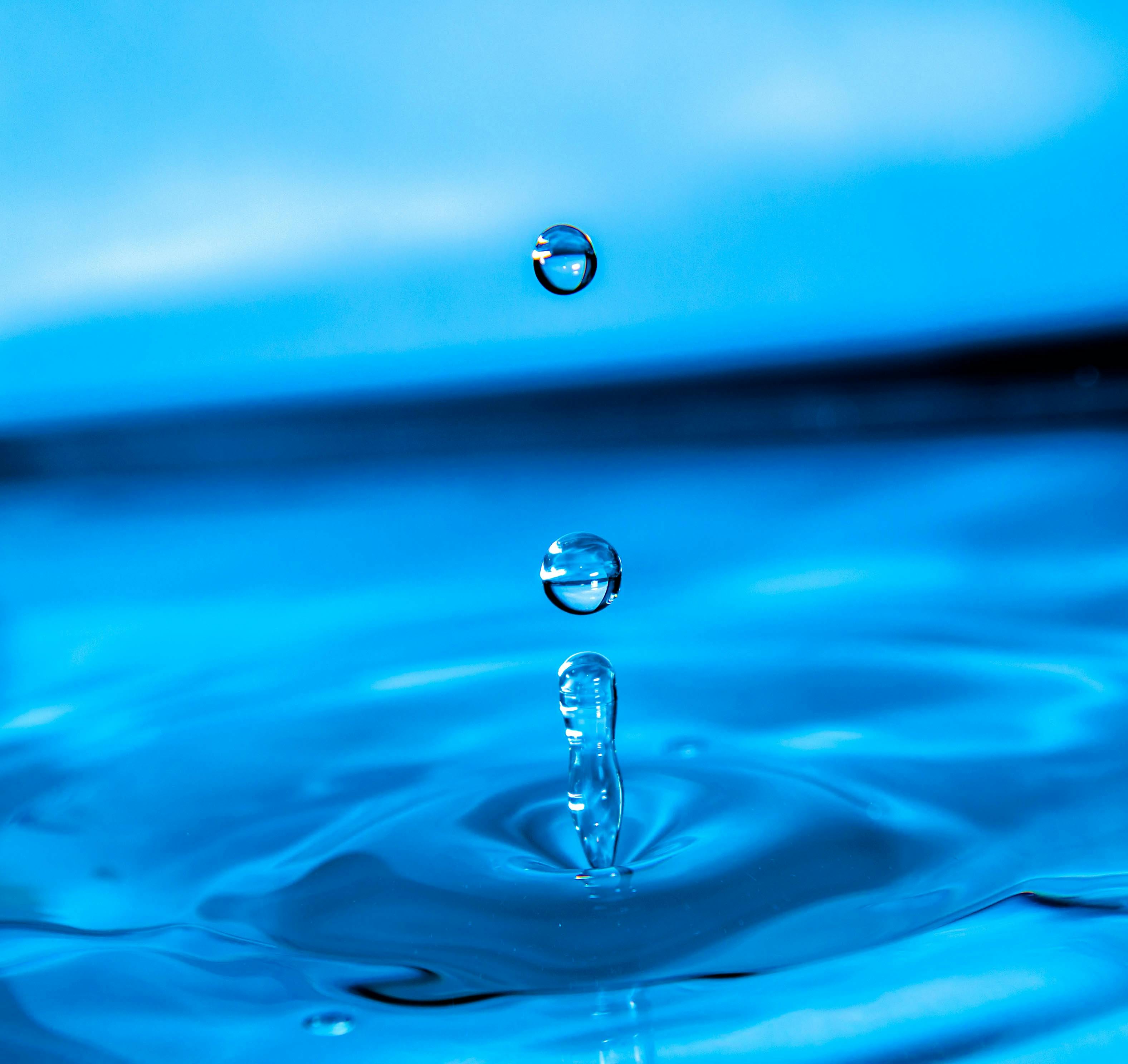 water drop free stock photo