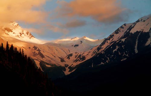 Montañas Con Nieve