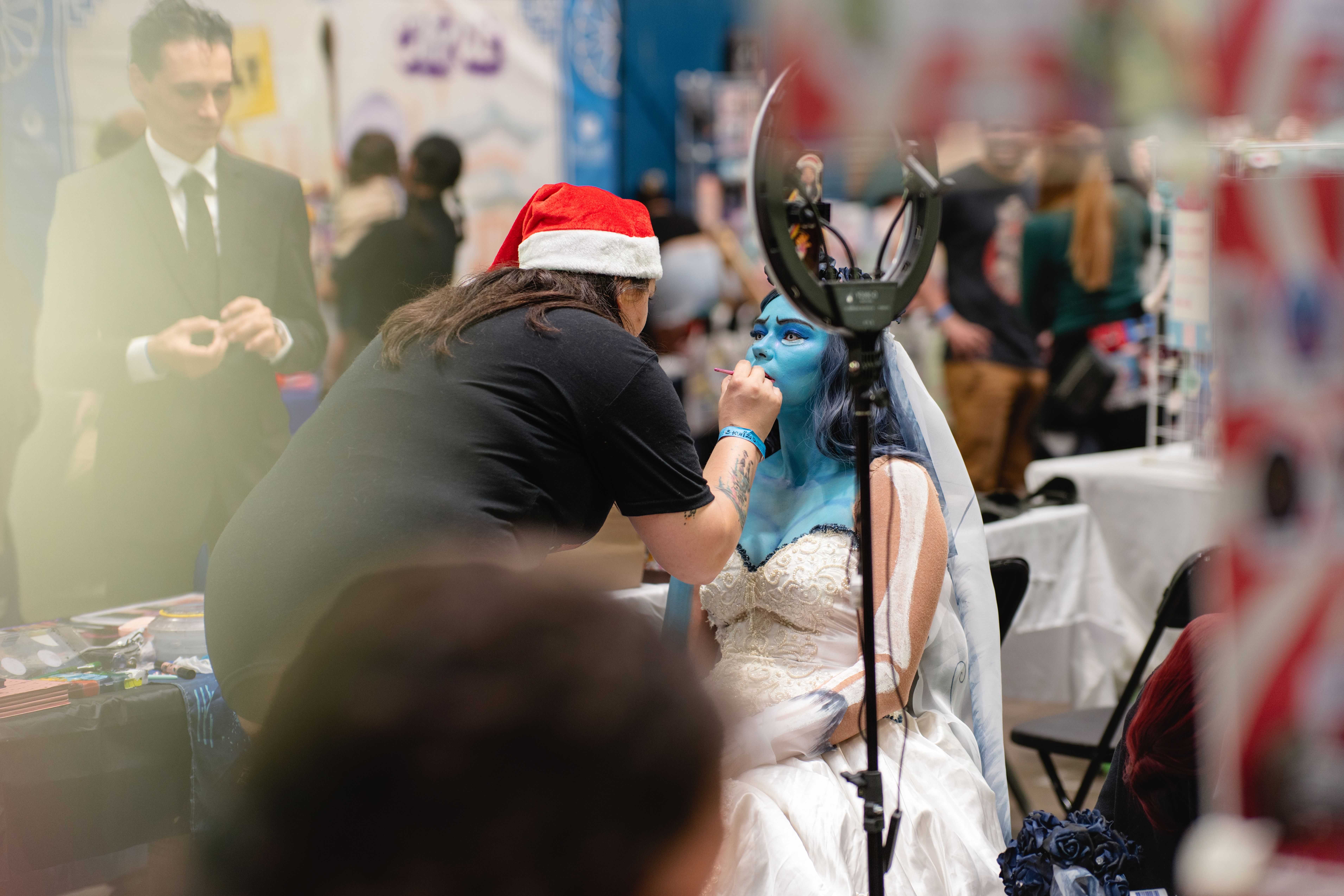 Vibrant Cosplay Makeup at Convention in Costa Rica · Free Stock Photo
