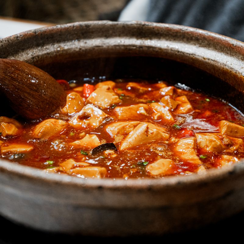 Instant Pot Sourdough Spanish Oxtail and Sherry Stew with Bread Scoops