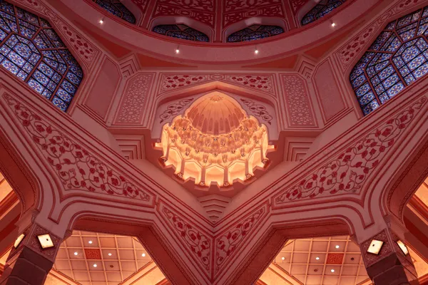 Détail des minarets de la mosquée Putra