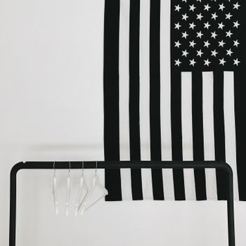 A high-resolution Union Jack design created by this geometric pattern creator.