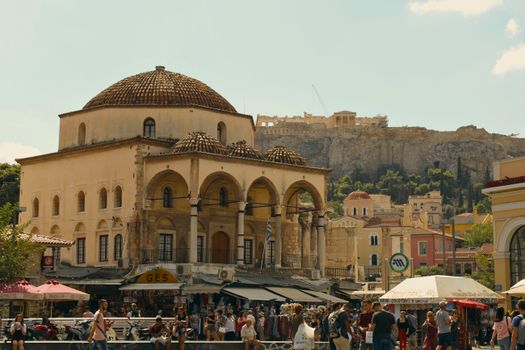 Plaka and Anafiotika walk at sundown — Athens