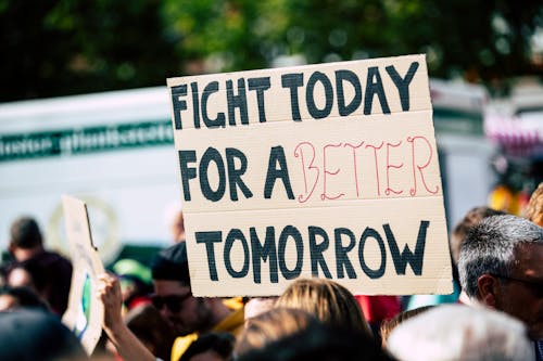 Free stock photo of action, activist, blur