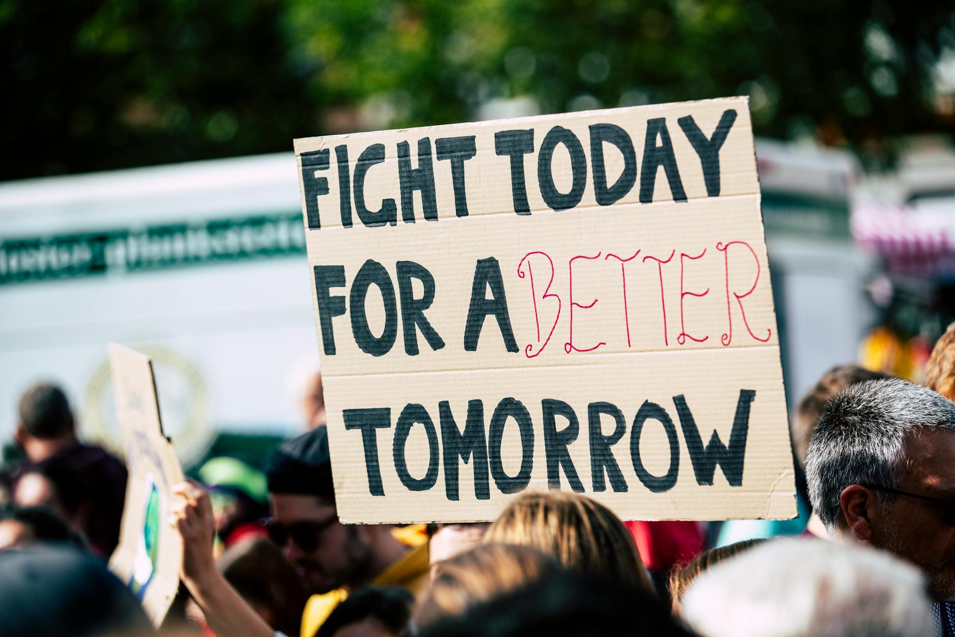 fight today for a better tomorrow climate change voting