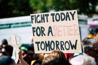 Free stock photo of action, activist, blur