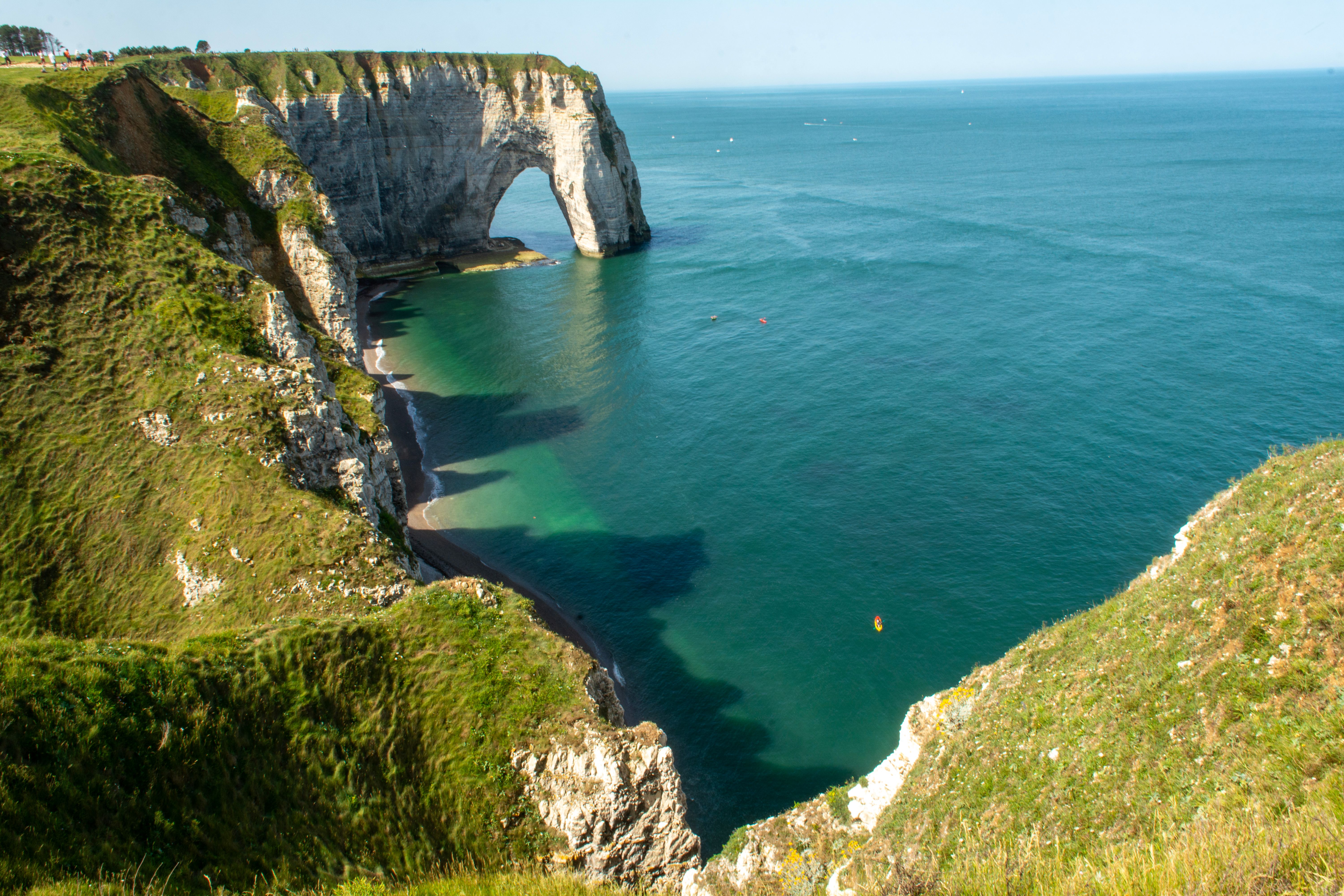 Dramatic Cliffs of Étretat in Normandy · Free Stock Photo