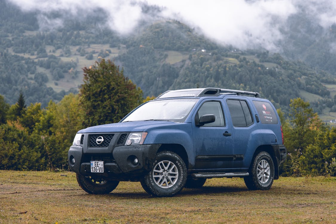Blue Vehicle