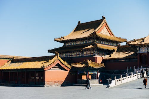Photos gratuites de architecture, architecture chinoise, attraction touristique