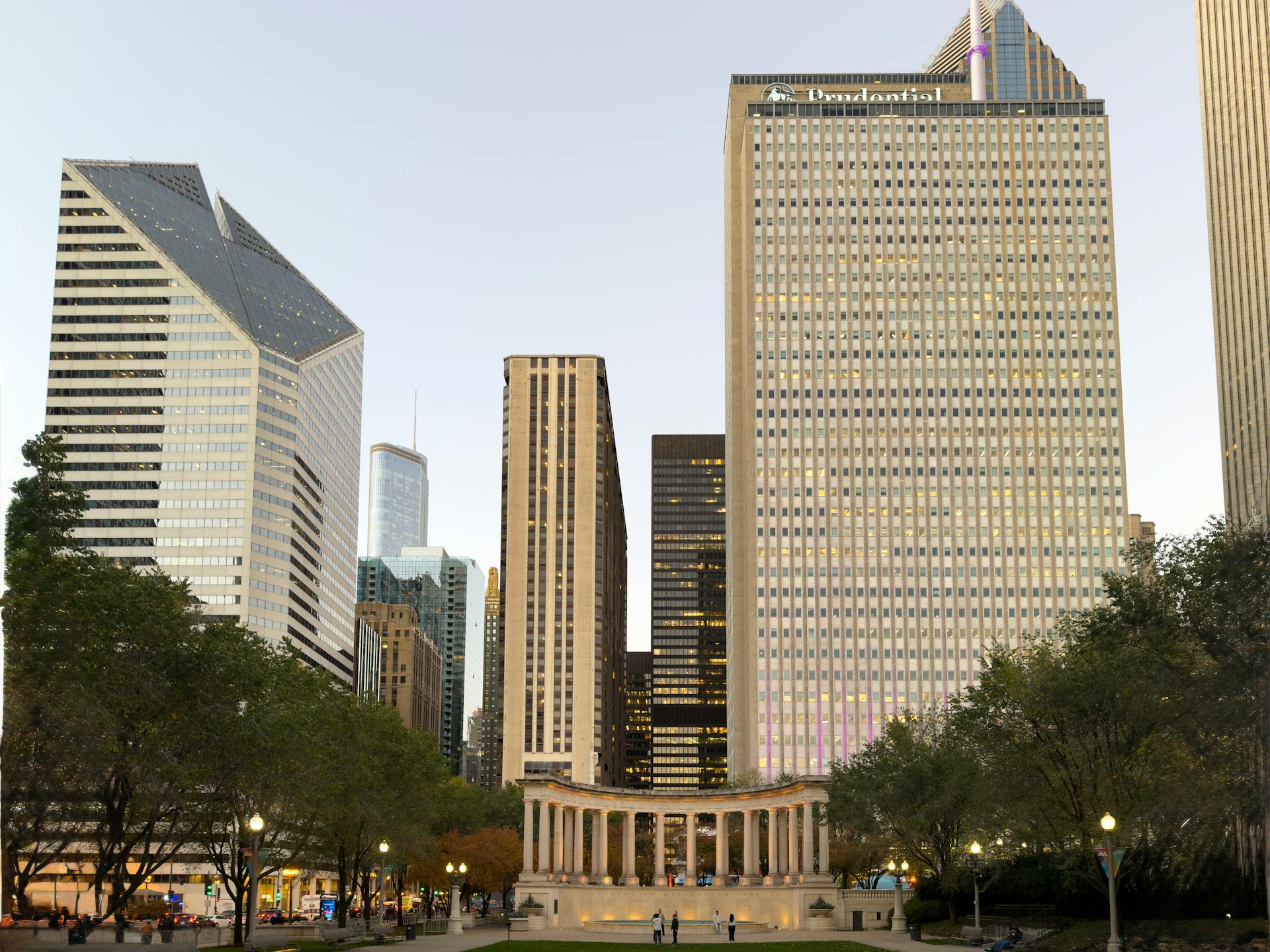 View from Millennium park