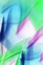 Colorful Abstract Design with Blue and Green Tones