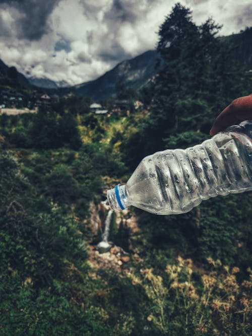 Kostnadsfri bild av berg, flaska, moder natur