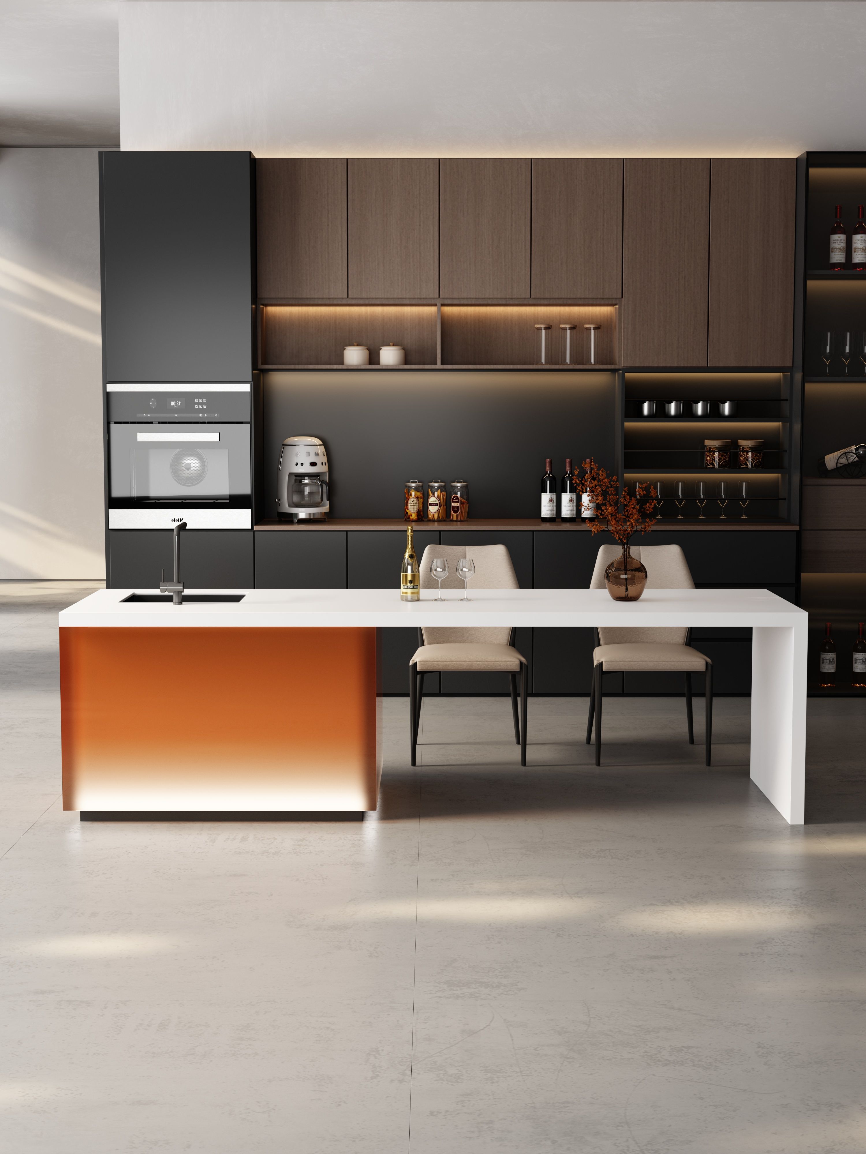 Modern Minimalist Kitchen Interior Design · Free Stock Photo