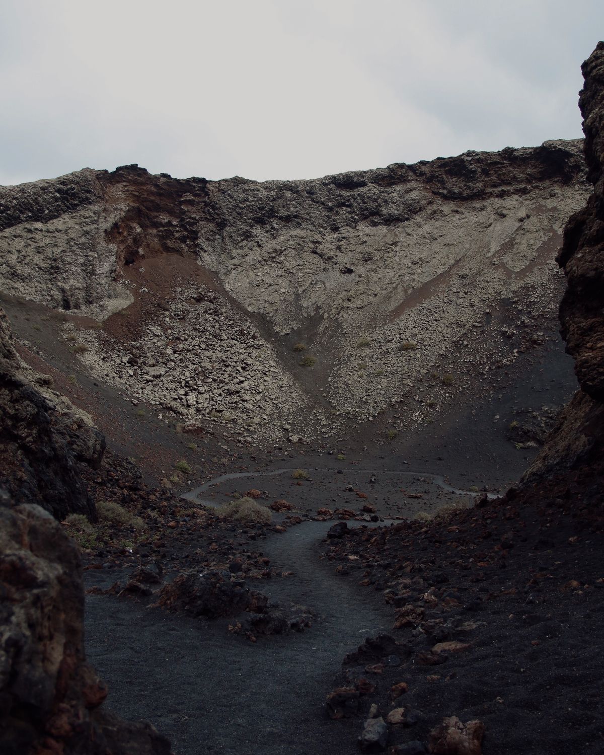 Majestic Volcanic Landscape with Lava Rocks · Free Stock Photo