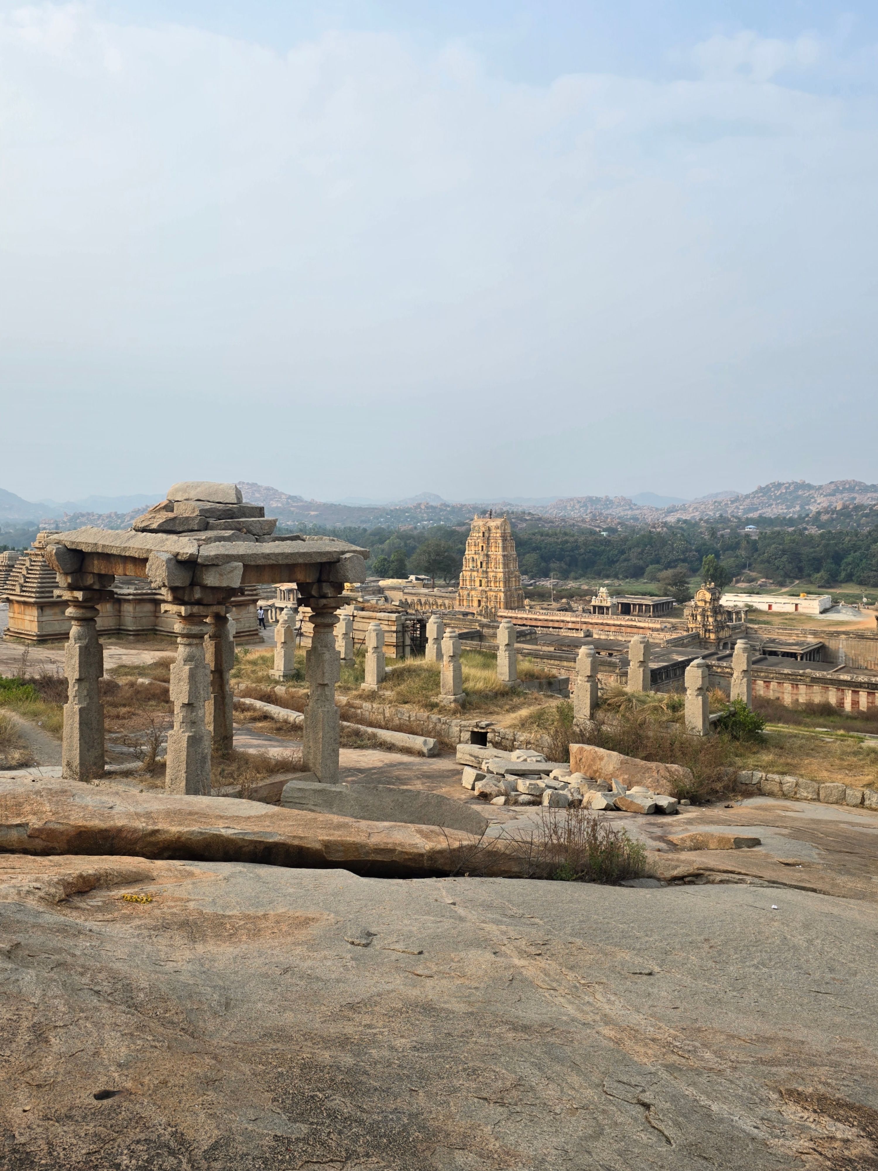 Ancient Ruins of Hampi with Stone Structures · Free Stock Photo