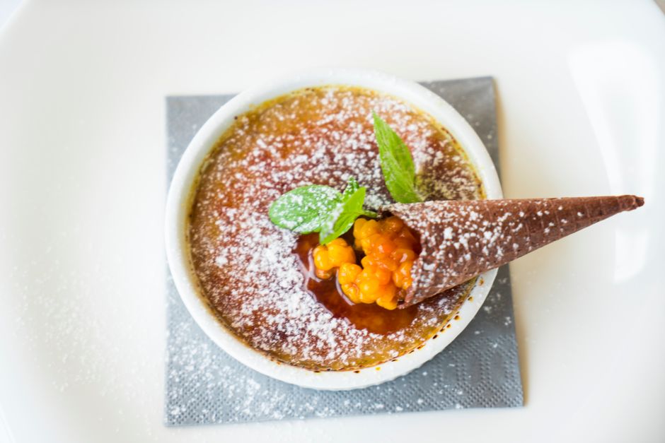 Crème brûlée à la vanille de Madagascar