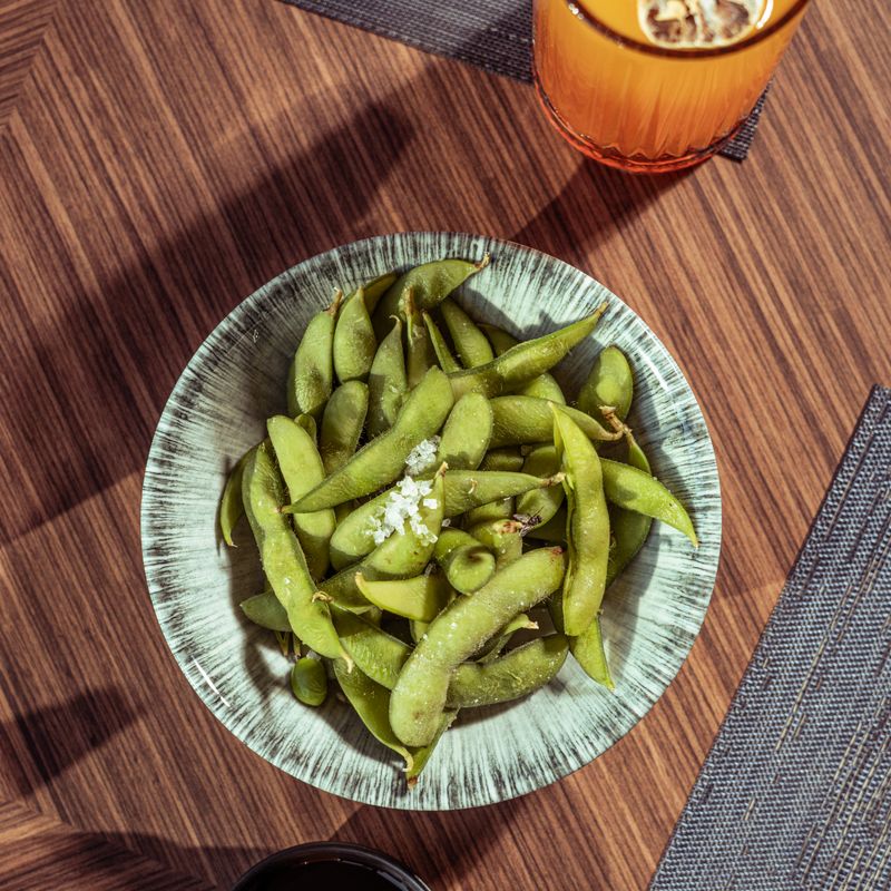 Charred Edamame Dip