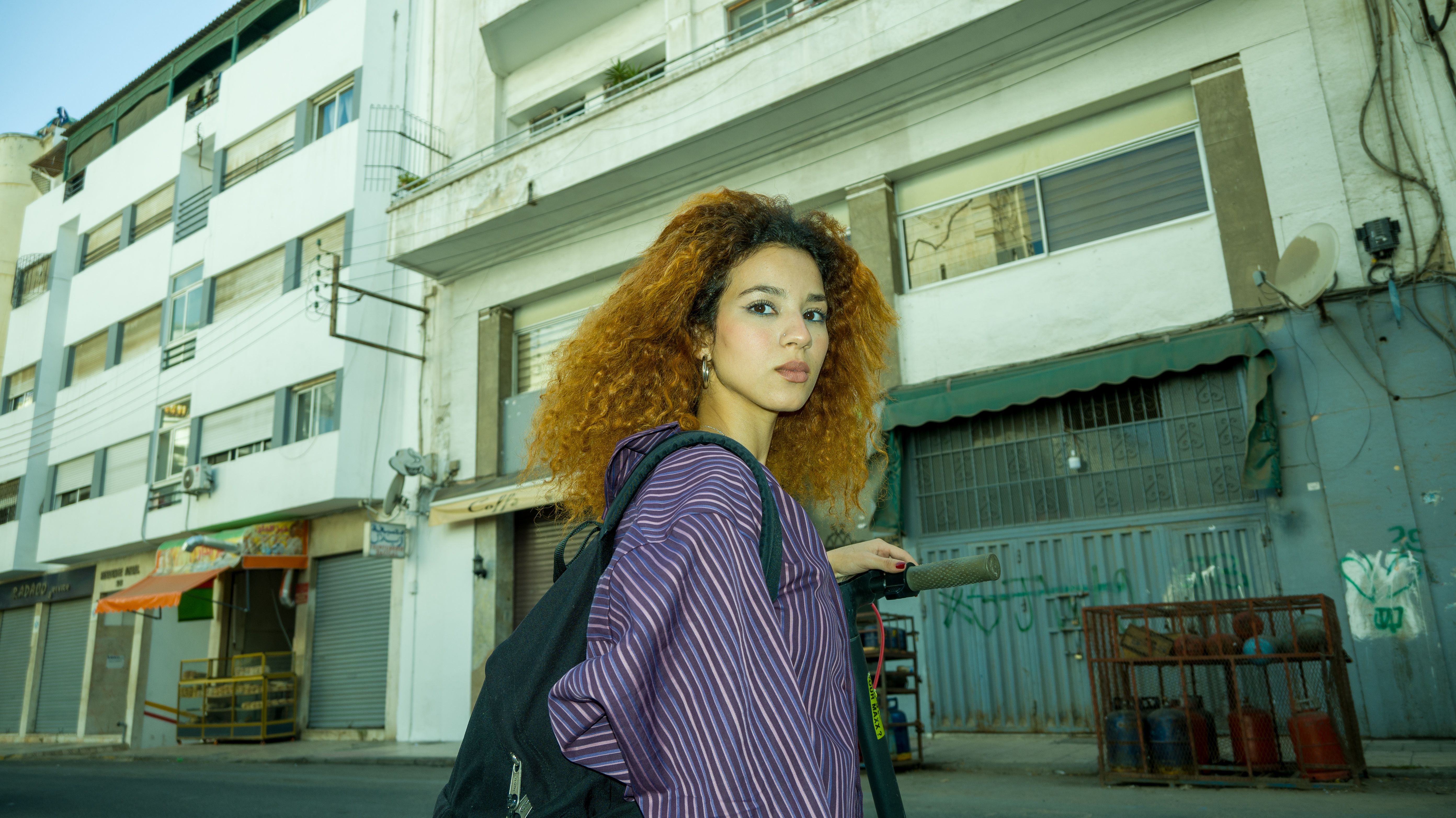 portrait urban street