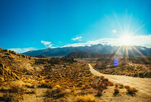 Free Empty Dirt Road During Daytime Stock Photo