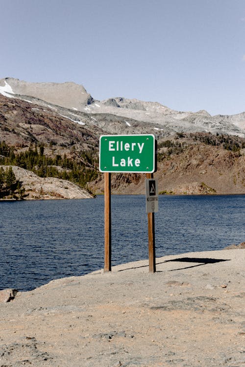 Ellery Lake Signage