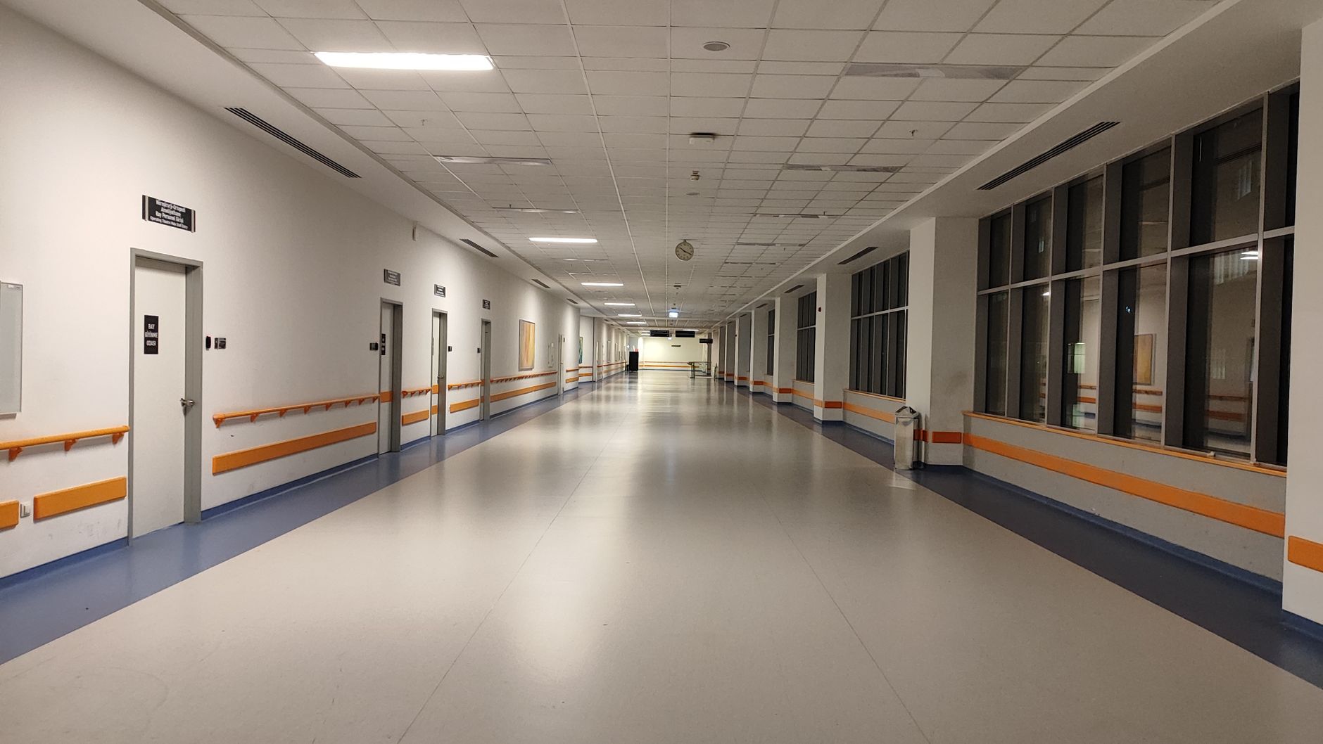 Hospital corridor