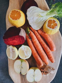 Prenatal Nourishing Fruit + Veggie Blend Apple + Carrot With Soothing Ginger Happymama Organics