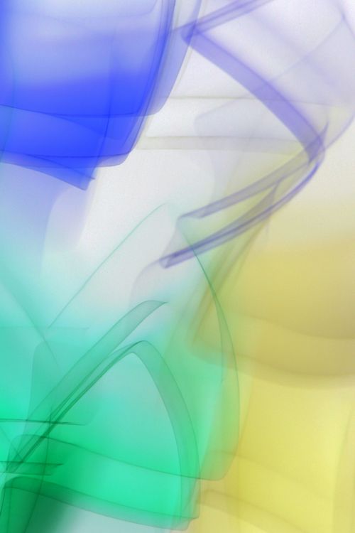 Free Vibrant abstract art with flowing light patterns in blue, green, and yellow hues. Stock Photo