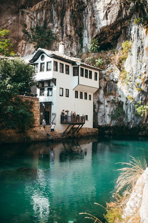 Beautiful Blagaj Tekija Monastery In Mostar Free Stock Photo beautiful-blagaj-tekija-monastery-in-mostar-free-stock-photo