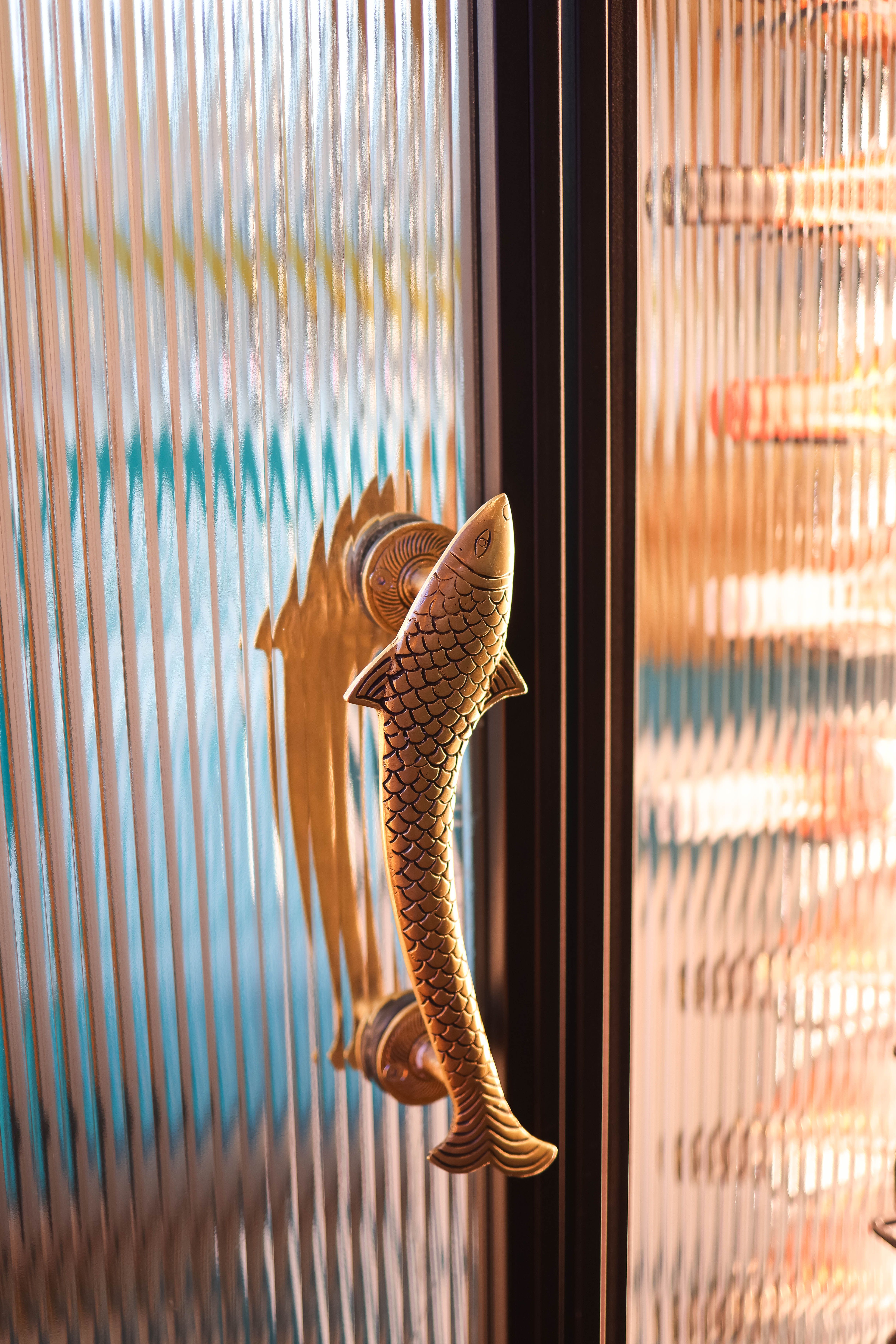  Arne Jacobsen brass door handle