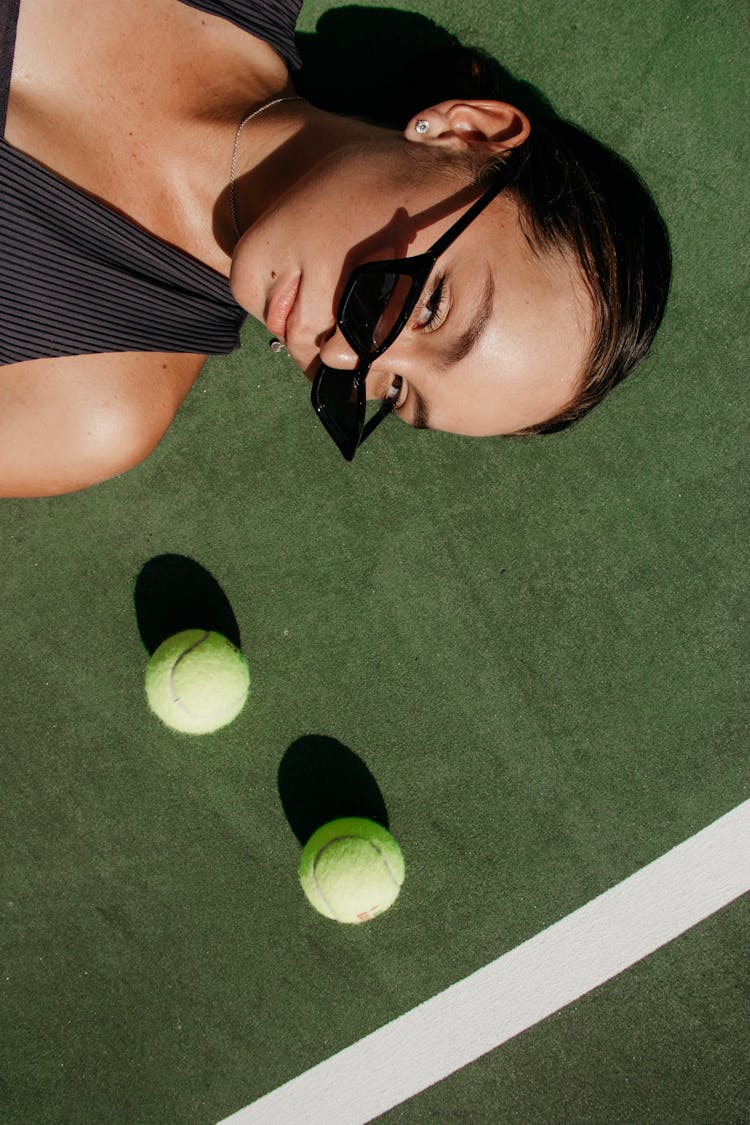 Woman Wearing Sunglasses