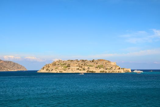 Elounda spinalonga island boat — Crete