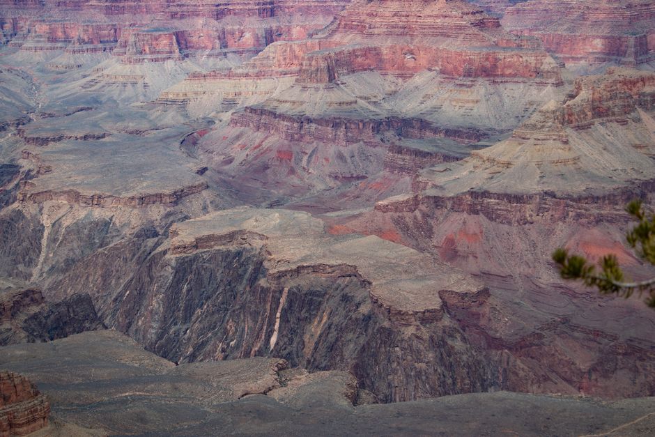Stunning 45-minute Helicopter Flight Over the Grand Canyon from Tusayan, Arizona Review Review 2026 - A breathtaking view of the Grand Canyon's colorful layered rock formations.