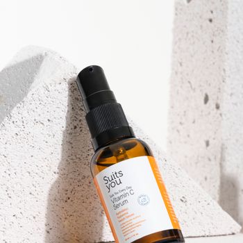 Vitamin C serum bottle