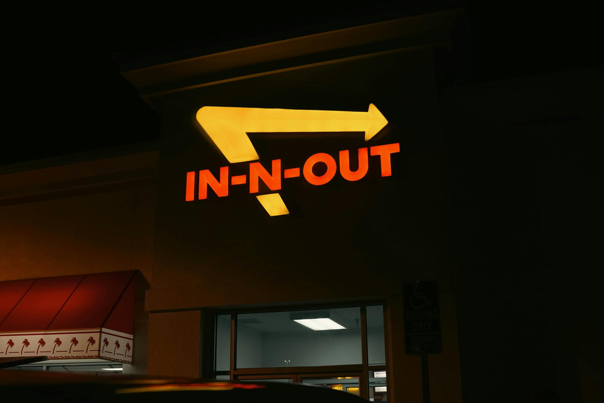 In N Out Sign