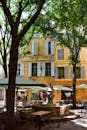 Charming Outdoor Cafe in Aix-en-Provence, France