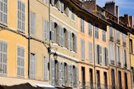 Charming Sunlit Facades in Aix-en-Provence