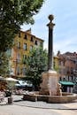 Charming Square in Aix-en-Provence, France