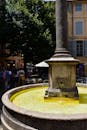 Fountain in Aix-en-Provence Sunlit Square