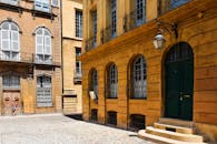 Charming Street View in Aix-en-Provence, France