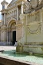 Historic Fountain and Architecture in Aix-en-Provence