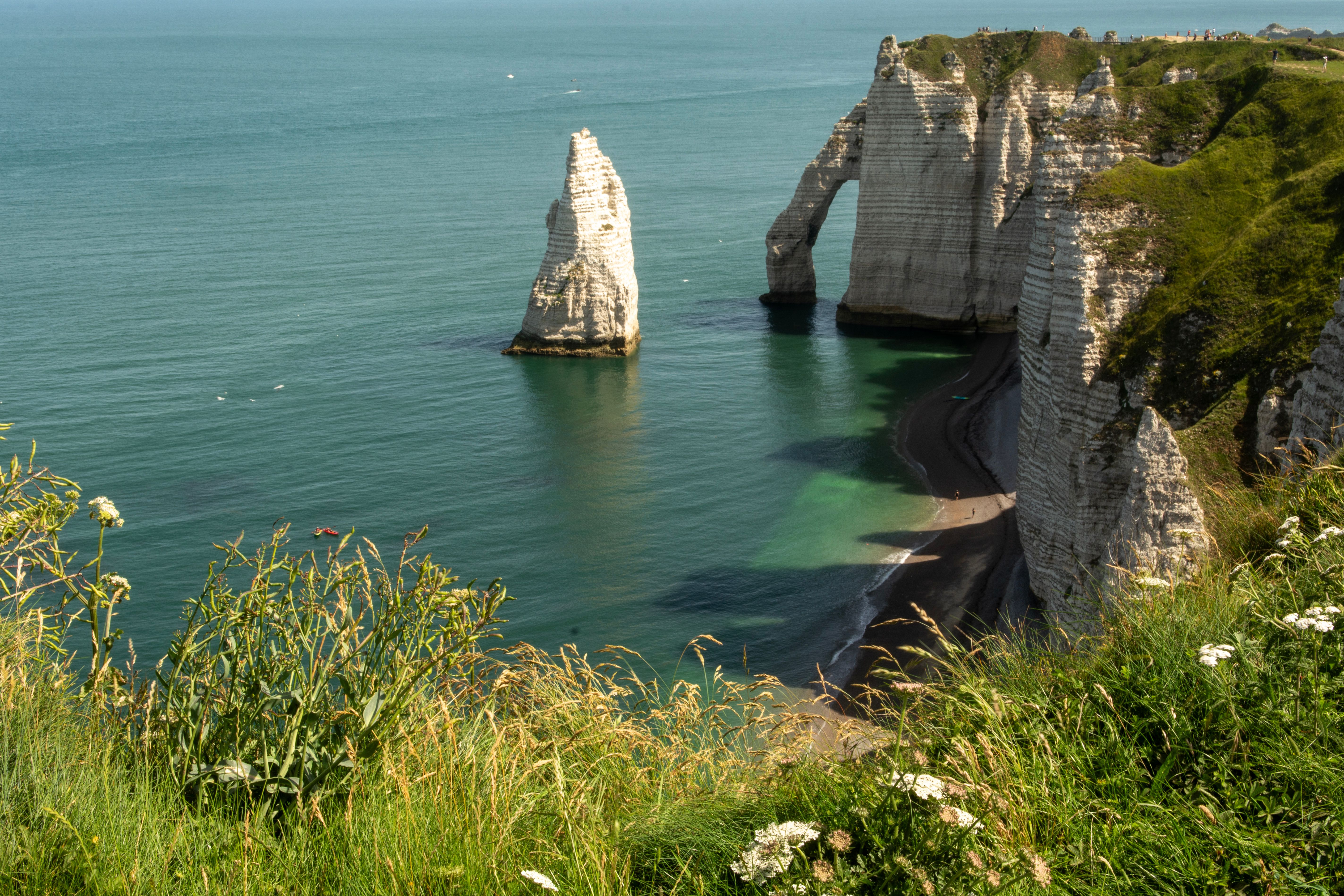 Stunning Cliffs and Sea at Étretat, France · Free Stock Photo