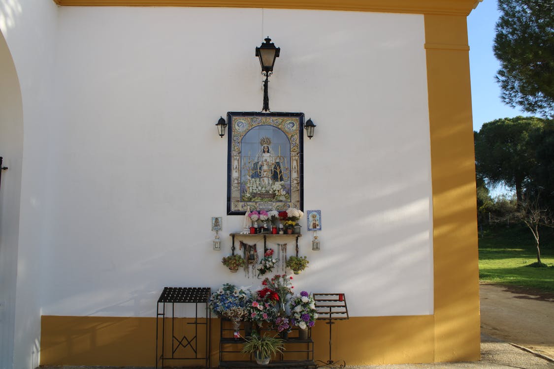 mosaico de la imagen de nuestra señora del rosario | fotografia 3