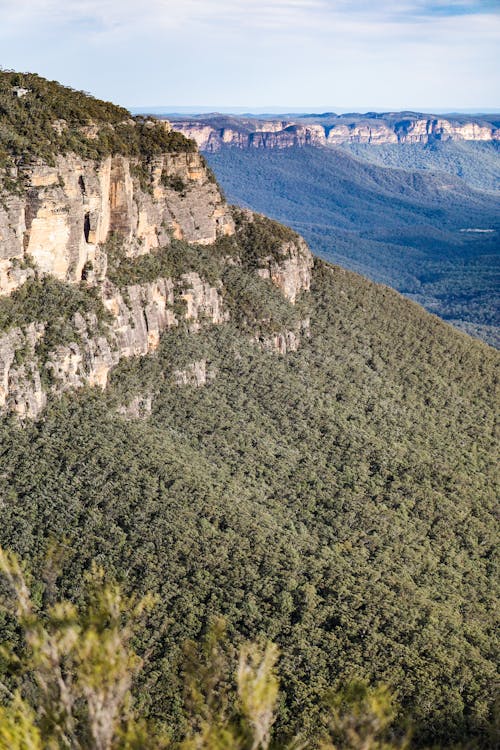 Bird's Eye View Of Cliff During Daytime