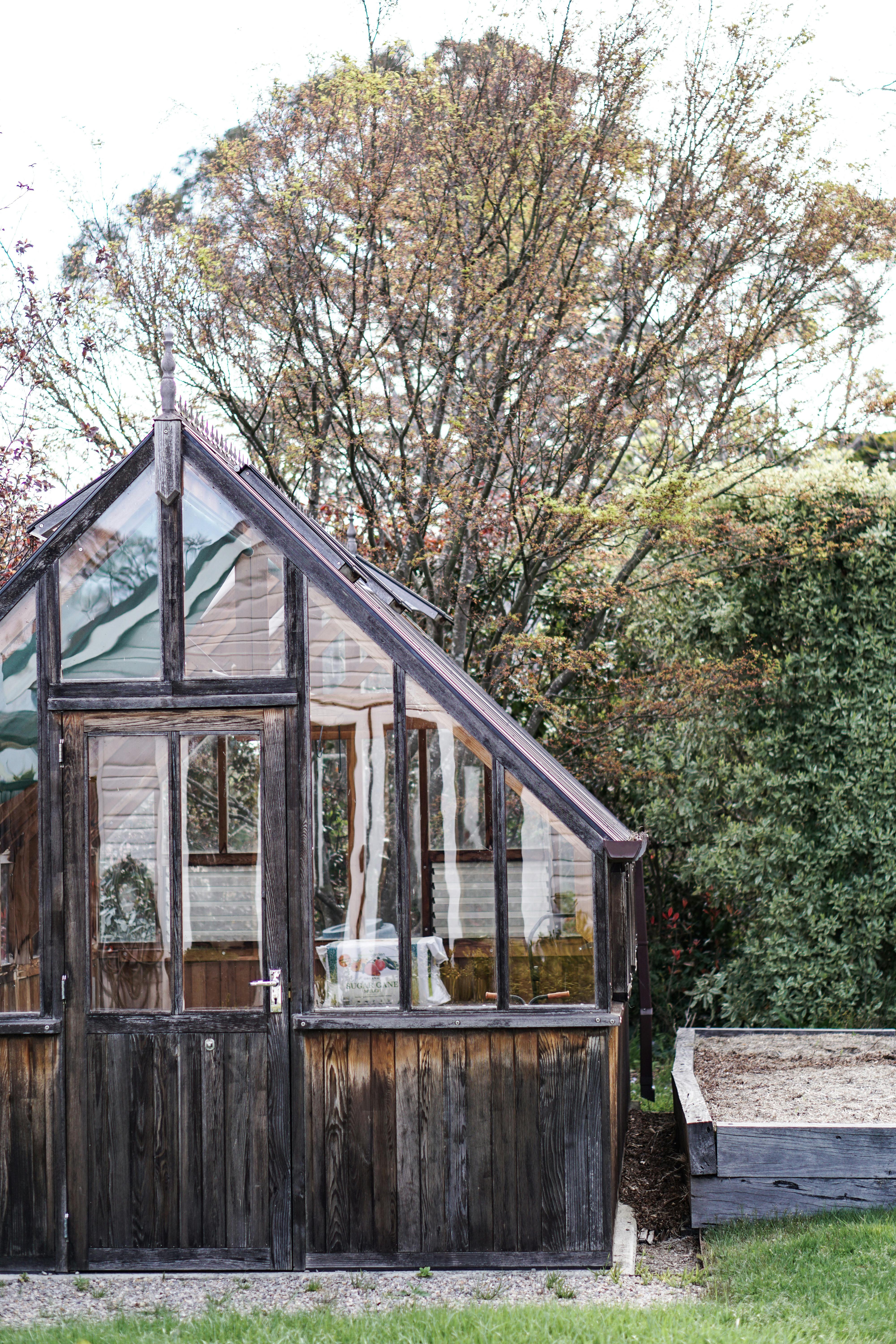 Black and Gray Wooden House Frame · Free Stock Photo